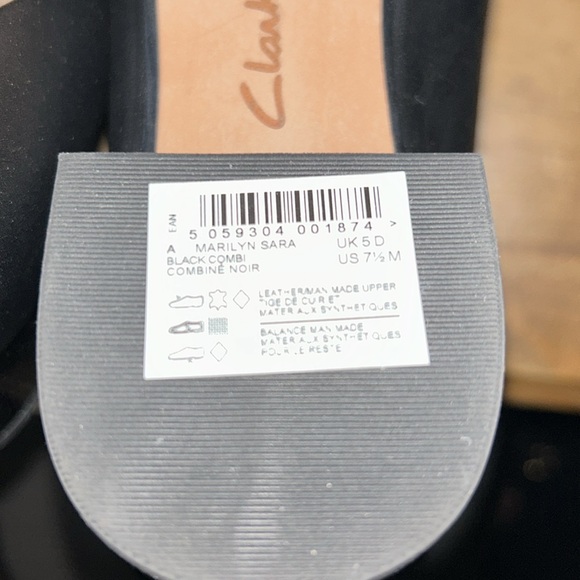 Clarks Marilyn Sara Pump Size 7.5 - Picture 10 of 11